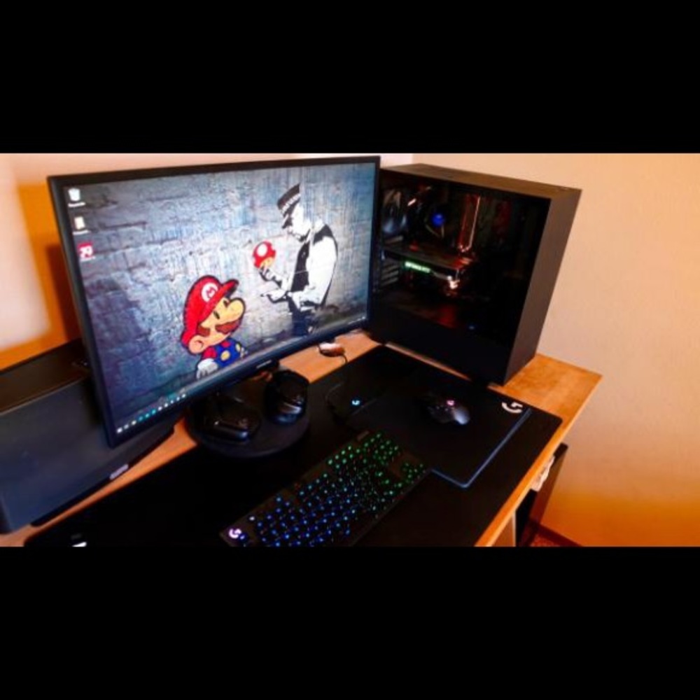 My Whole Pc setup